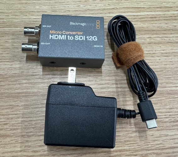 Blackmagic Design (ブラックマジックデザイン) / Micro Converter HDMI to SDI 12G PSU パワーサプライ付き