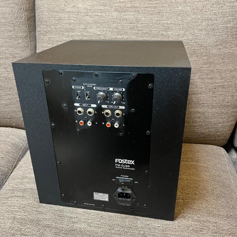 Fostex (フォステクス) / Fostex PM-SUB8 アクティブ サブウーファー フォステックス