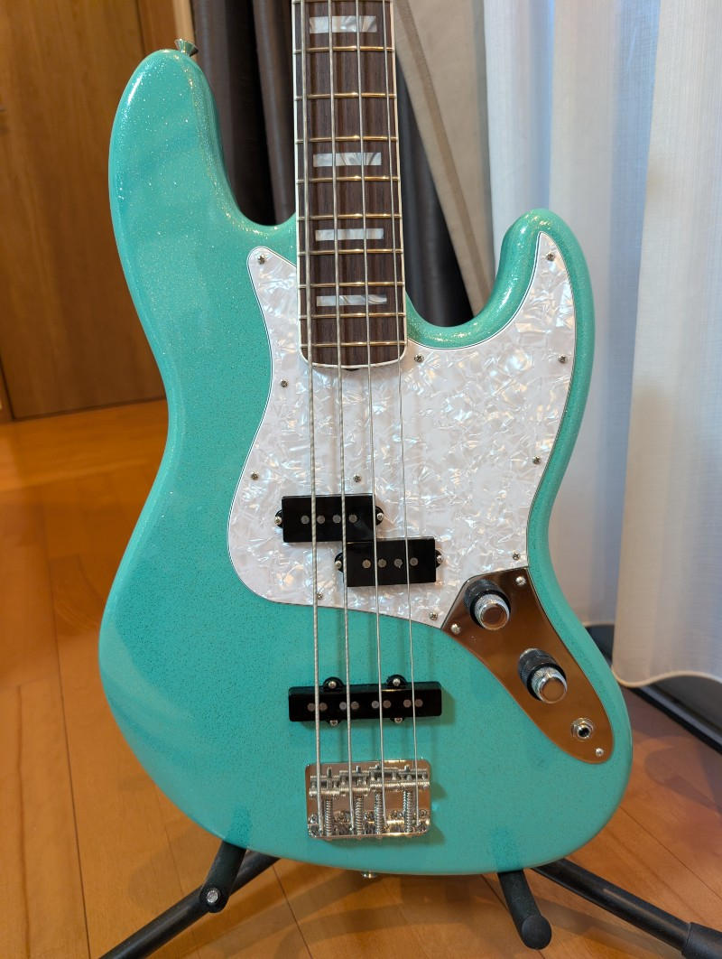 FENDER (フェンダー) / Fender Custom Shop Jazz (P/J) - Sea Foam Green Sparkle