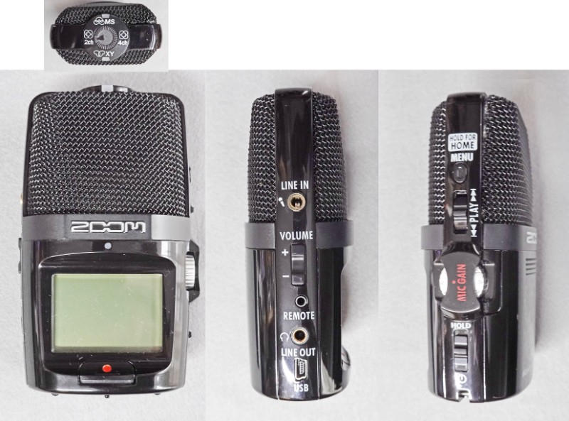 ZOOM (ズーム) / H2n リニアPCM/ICハンディレコーダー