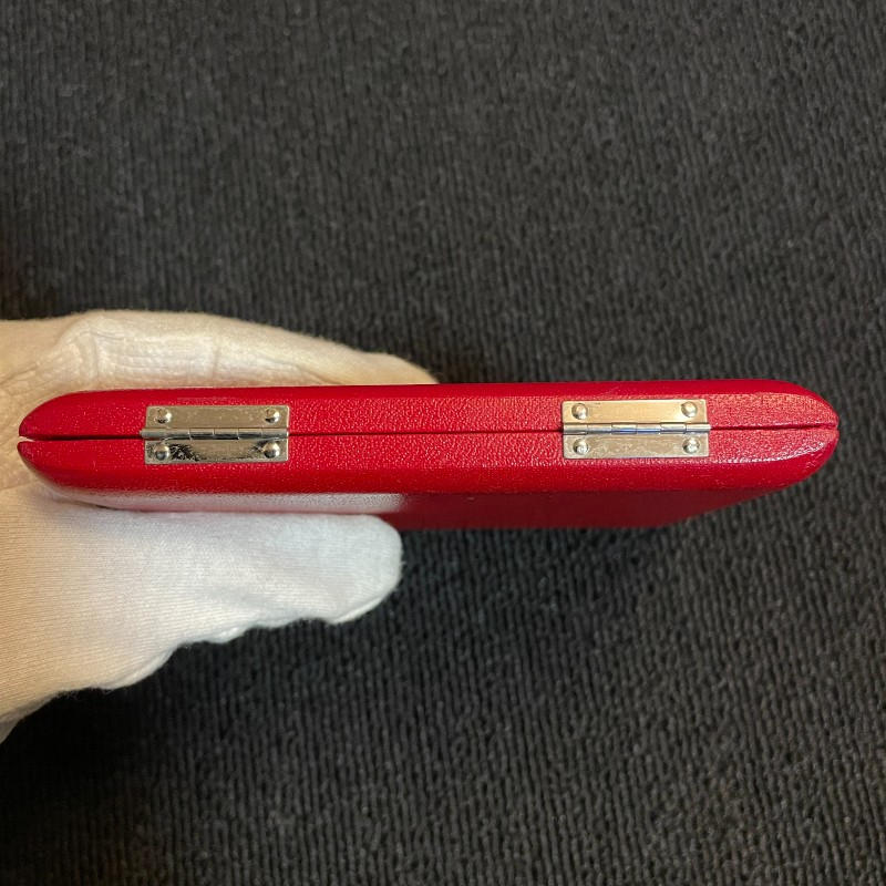 SNOOPY WITH MUSIC (スヌーピーウィズミュージック) / リードケース バリトンサックス 赤 美品 BARITONE SAX RED