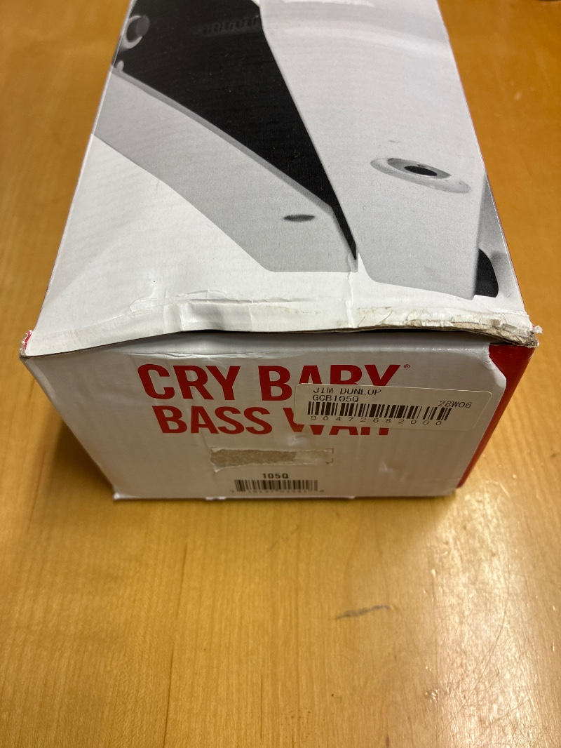 JIM DUNLOP (ジムダンロップ) / 105Q CRYBABY BASS WAH ベ-スエフェクター ワウ E0079