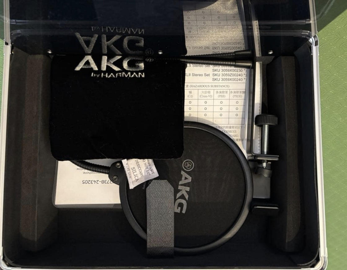 AKG (アーカーゲー) / AKG C414 XLⅡ コンデンサーマイク ほぼ未使用品