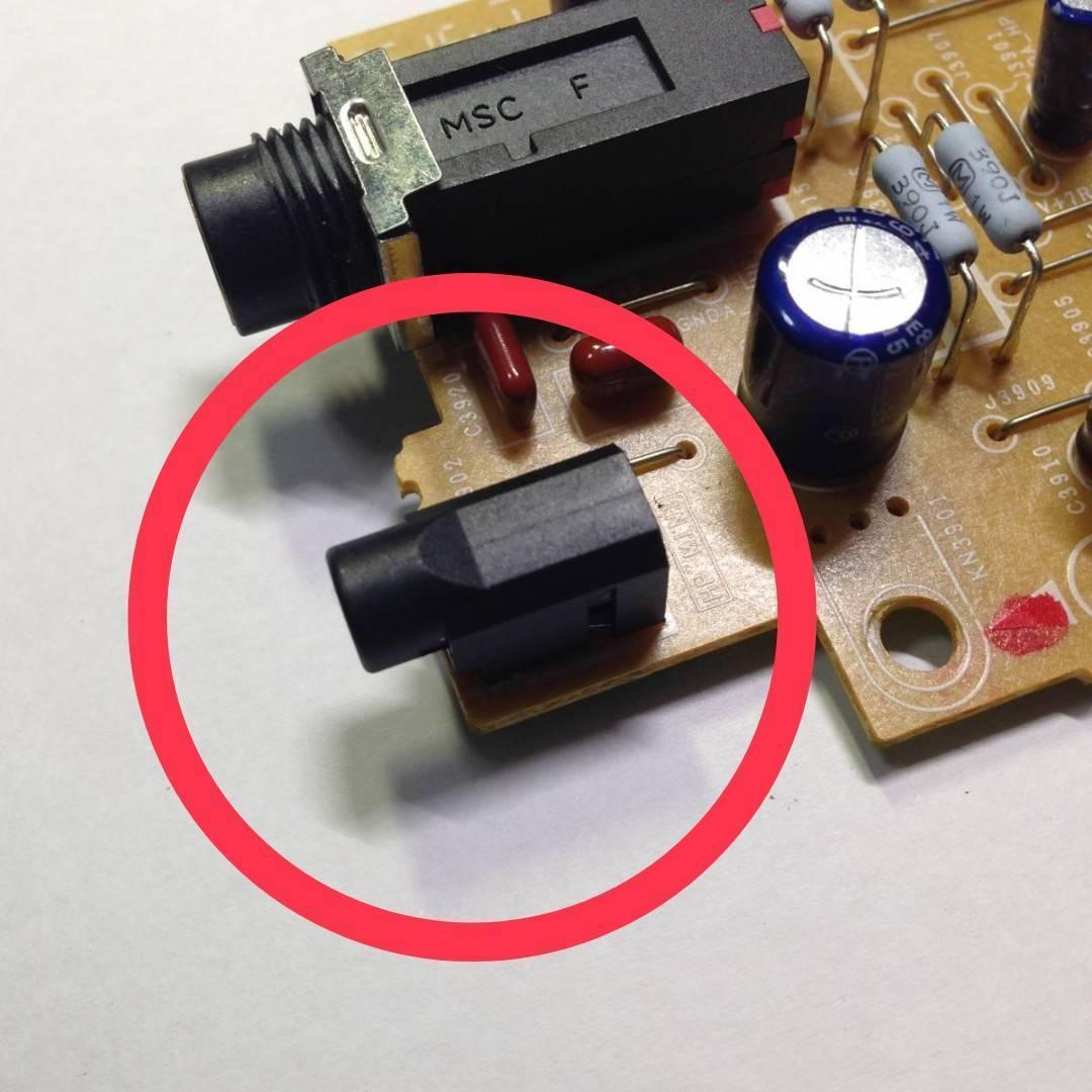 ノーブランド / pioneer DJ パイオニア 修理 ヘッドホン ミニジャック ソケット 3.5mm ステレオ プラグ