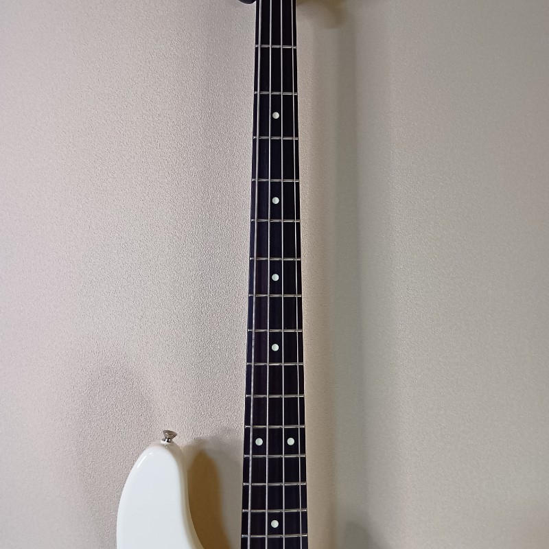 FUJIGEN (フジゲン) / 【美品】FUJIGEN BMJ-R 日本製ジャズベース べっ甲 22F 希少 アンティークホワイト×べっ甲柄ピックガード