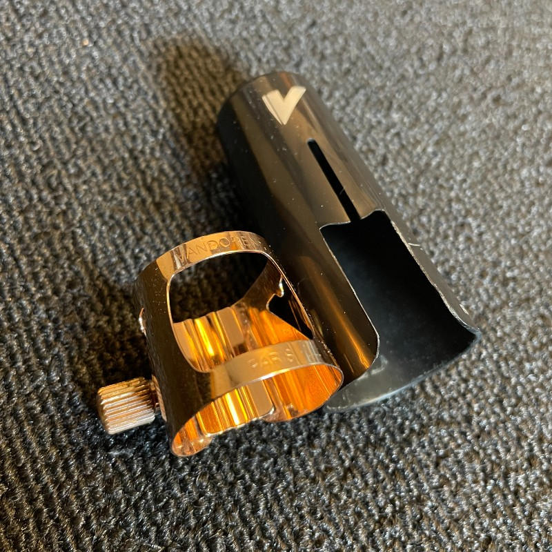 Vandoren (バンドーレン) / オプティマム ピンクゴールド クラリネット リガチャー 美品 Optimum Clarinet PGP