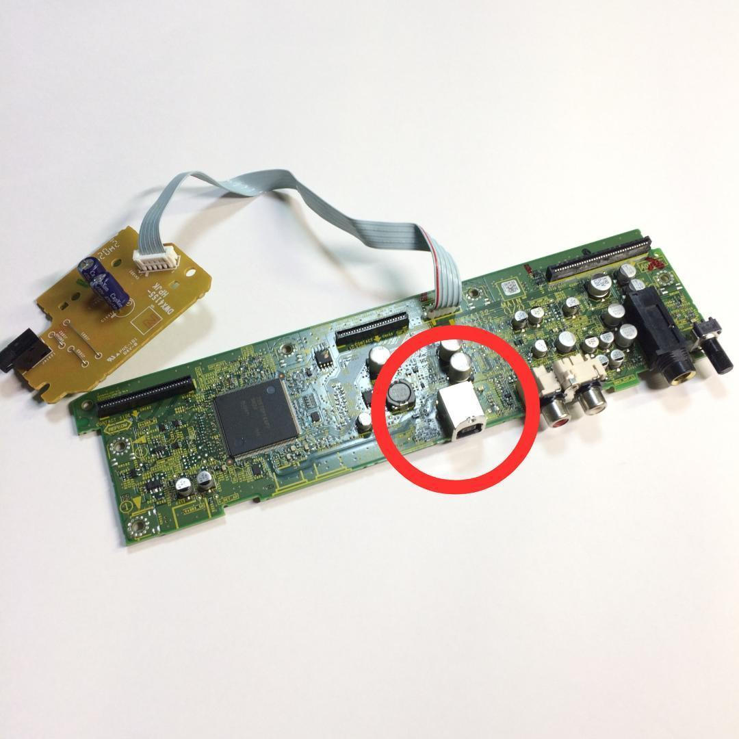 ノーブランド / 修理用 pioneer USB-B タイプ コネクタ ソケット DDJ CDJ DJM XDJ 等 USB B