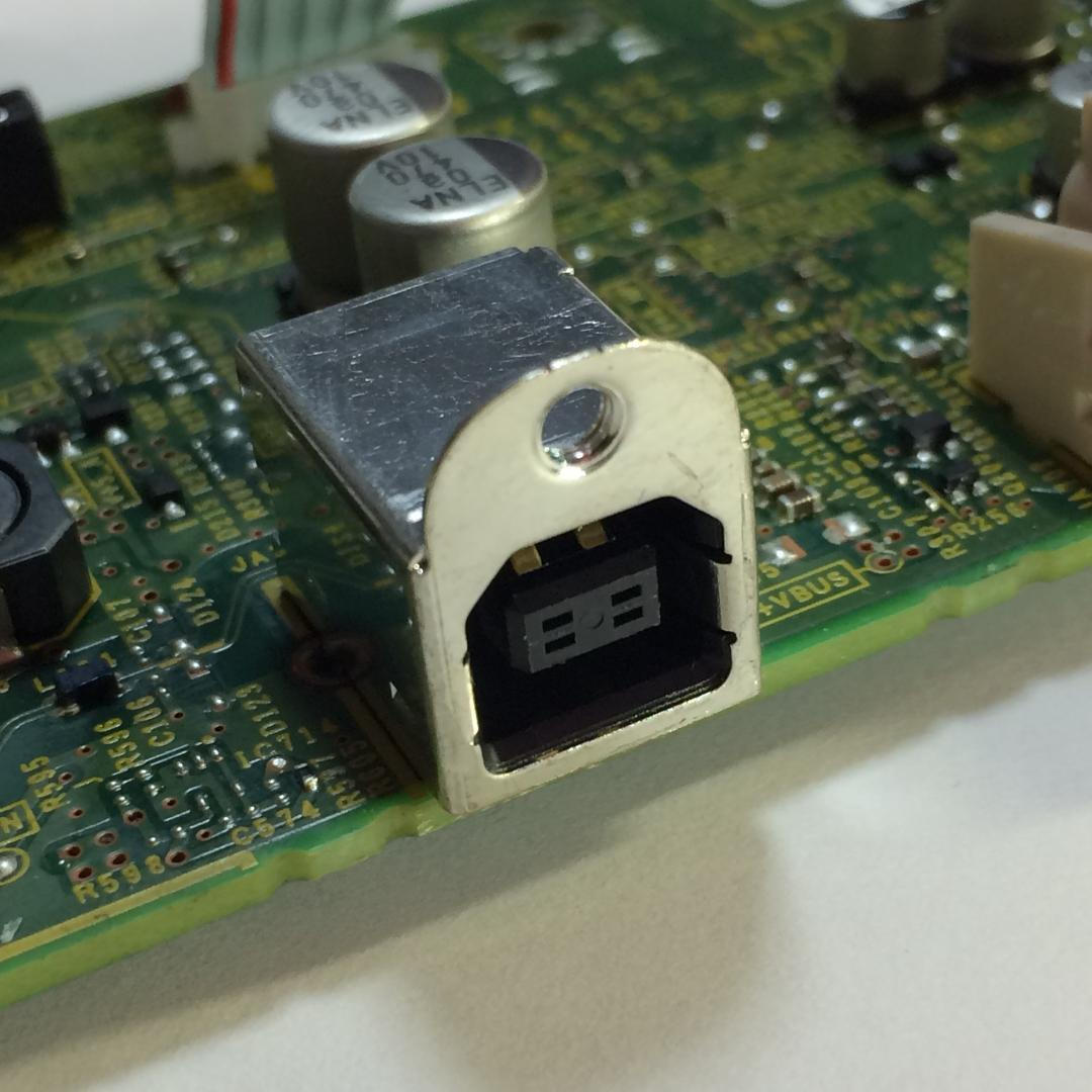 ノーブランド / 修理用 pioneer USB-B タイプ コネクタ ソケット DDJ CDJ DJM XDJ 等 USB B