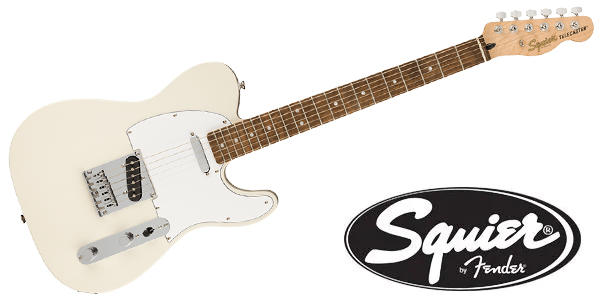 SQUIER (スクワイヤ) / Affinity Series Telecaster - Olympic White アウトレット品