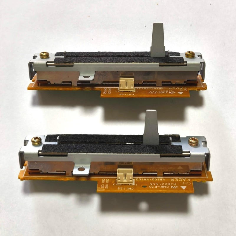 TECHNICS (テクニクス) / 未使用 2個セット Technics SH-EX1200 交換用 縦フェーダー DJミキサー用 修理 交換