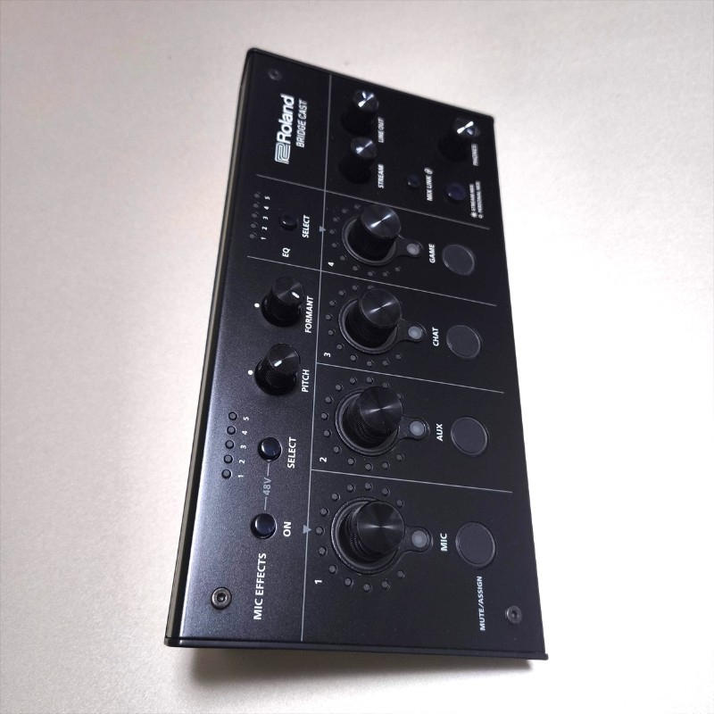 ROLAND (ローランド) / ローランド Roland BRIDGE CAST 配信 ゲーミングミキサー オーディオミキサー