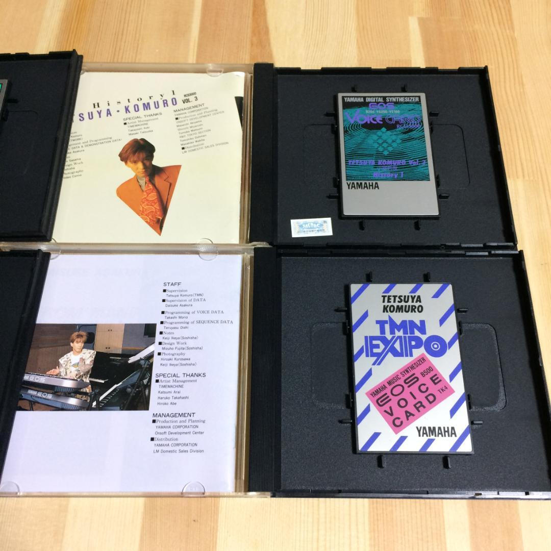 YAMAHA (ヤマハ) / YAMAHA ヤマハ EOS VOICE CARD ボイスカード 8枚セット ヴォイスカード