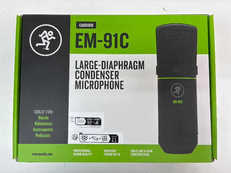 MACKIE (マッキー) / EM-91C コンデンサーマイク E0160
