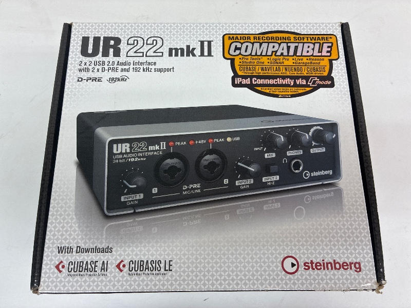 STEINBERG (スタインバーグ) / UR22mkII オーディオインターフェイス 24bit/192kHz E0092