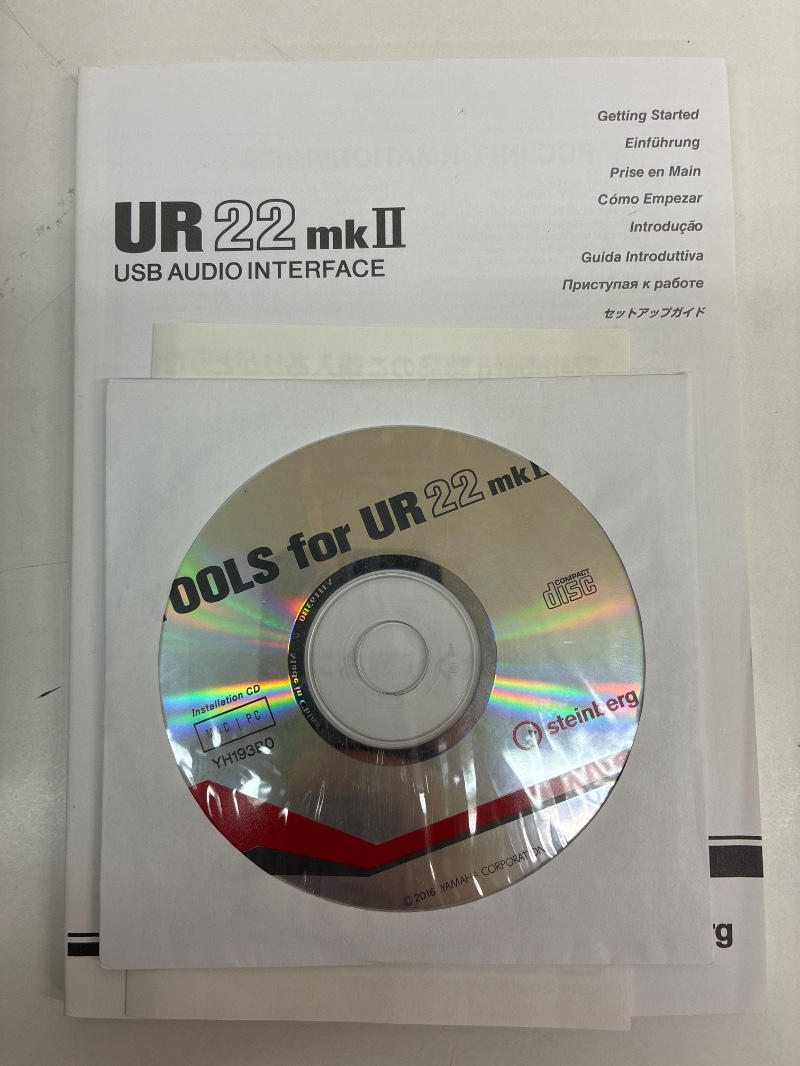 STEINBERG (スタインバーグ) / UR22mkII オーディオインターフェイス 24bit/192kHz E0092