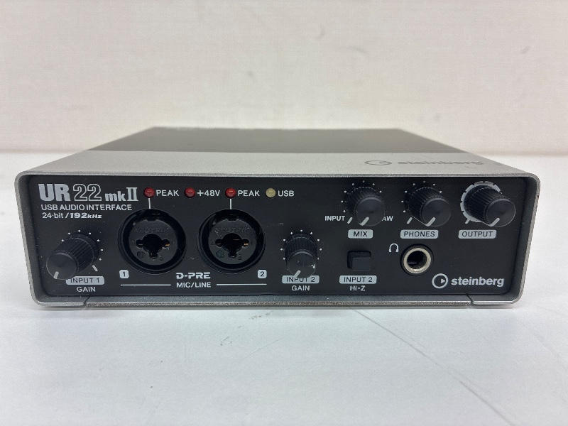 STEINBERG (スタインバーグ) / UR22mkII オーディオインターフェイス 24bit/192kHz E0092