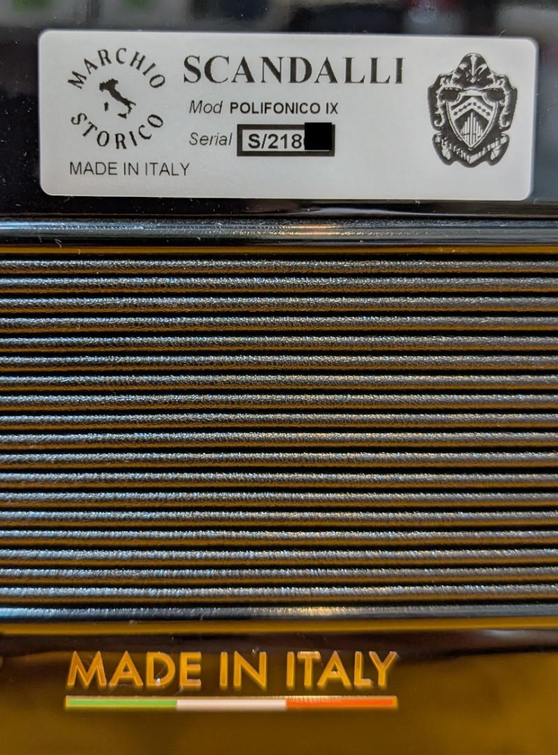 Scandalli / Scandalli Polifonico IX 37
