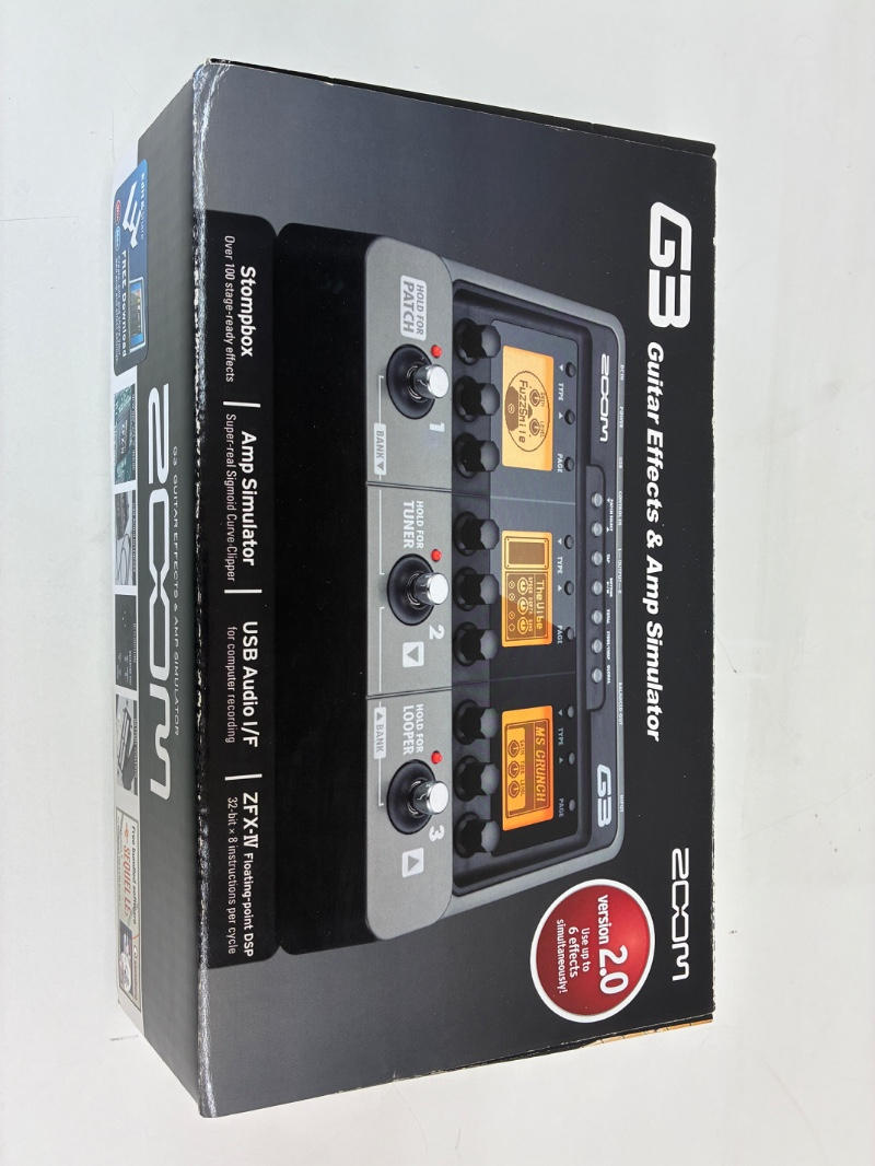 ZOOM (ズーム) / G3 Version 2.0 ギター用エフェクター・アンプシミュレーター E0158