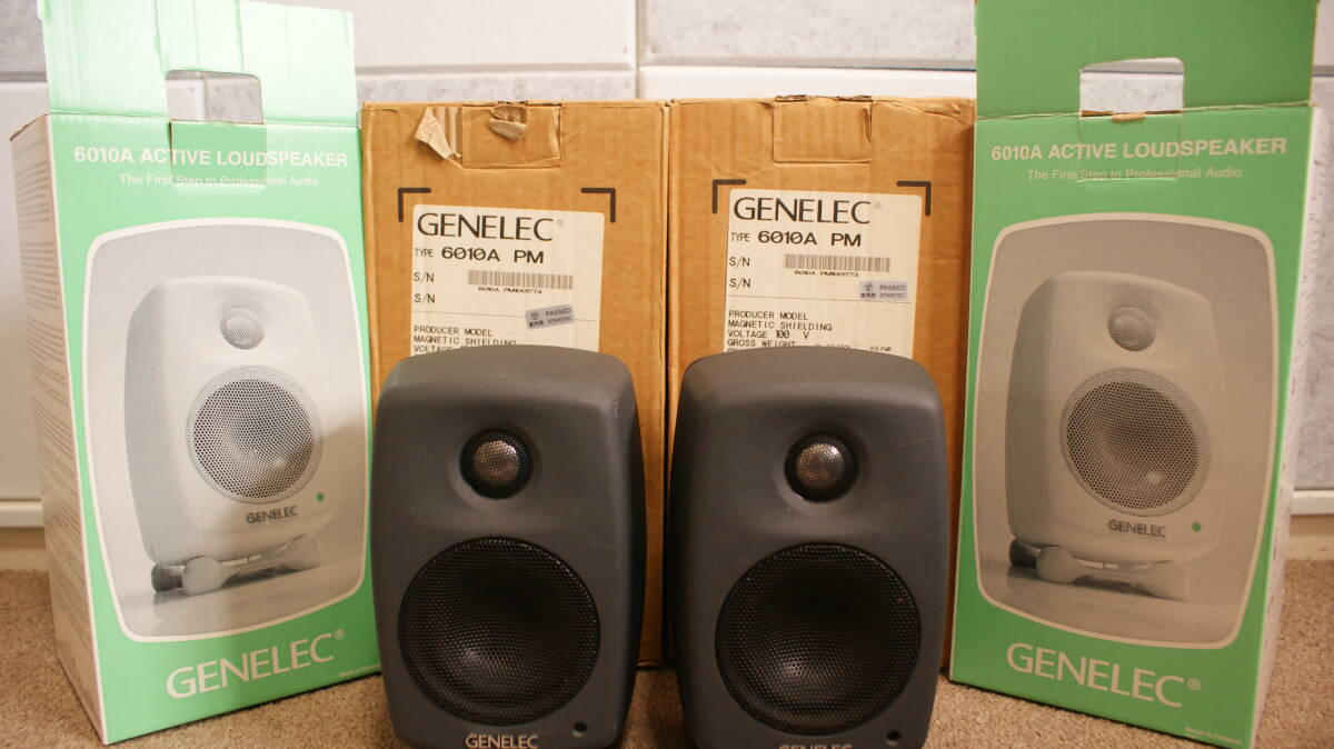 GENELEC 6010A スタジオモニタースピーカー ペア GENELEC/スピーカー/6010A(1ペア) -DJ機材アナログレコード専門店