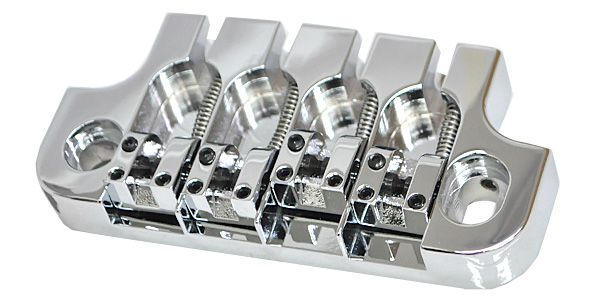 HIP SHOT (ヒップショット) / 2 Point Super Tone Bass Bridge Chrome アウトレット品