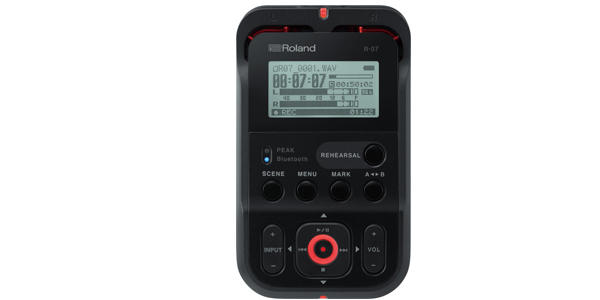 ROLAND (ローランド) / R-07(BK) High Resolution Audio Recorder アウトレット品