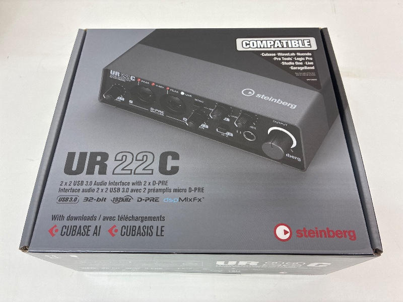 STEINBERG (スタインバーグ) / UR22C オーディオインターフェイス 32bit/192kHz E0153