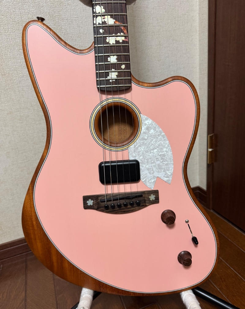 FENDER (フェンダー) / Acoustasonic jazzmaster アコスタソニック ジャズマスター シェルピンク