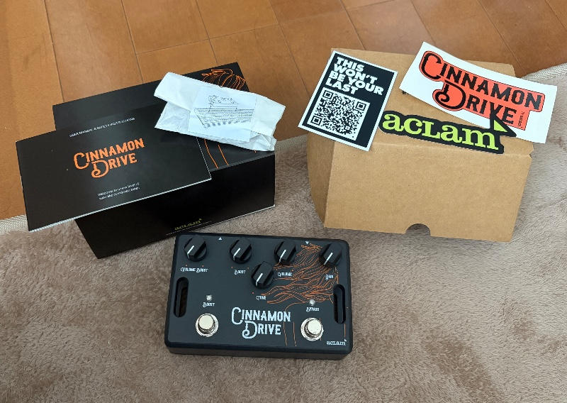 Aclam Guitars (アクラムギターズ) / Cinnamon Drive オーバードライブ