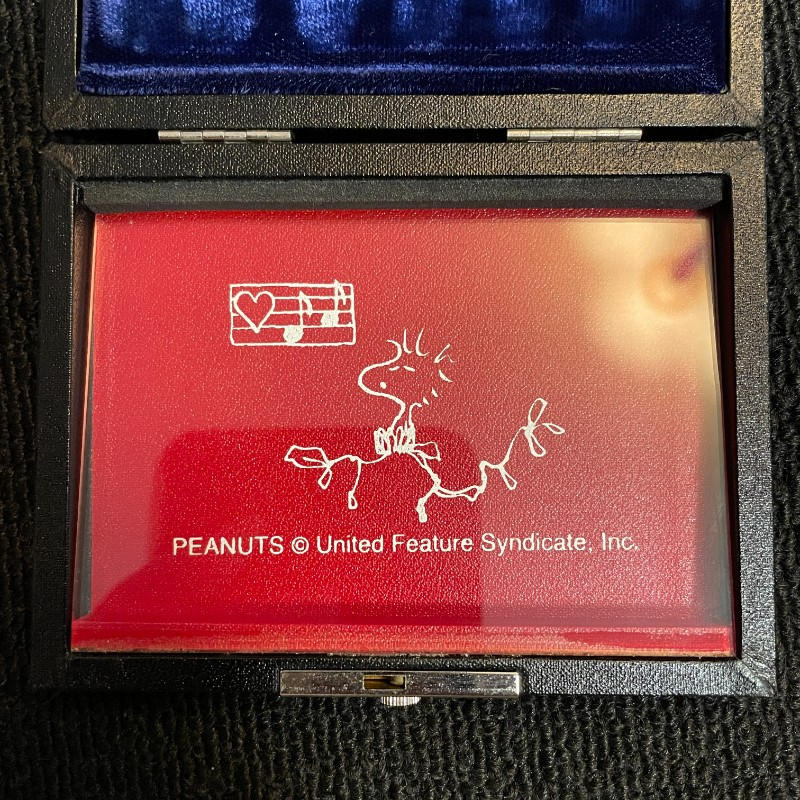 SNOOPY WITH MUSIC (スヌーピーウィズミュージック) / リードケース クラリネット 美品 clarinet