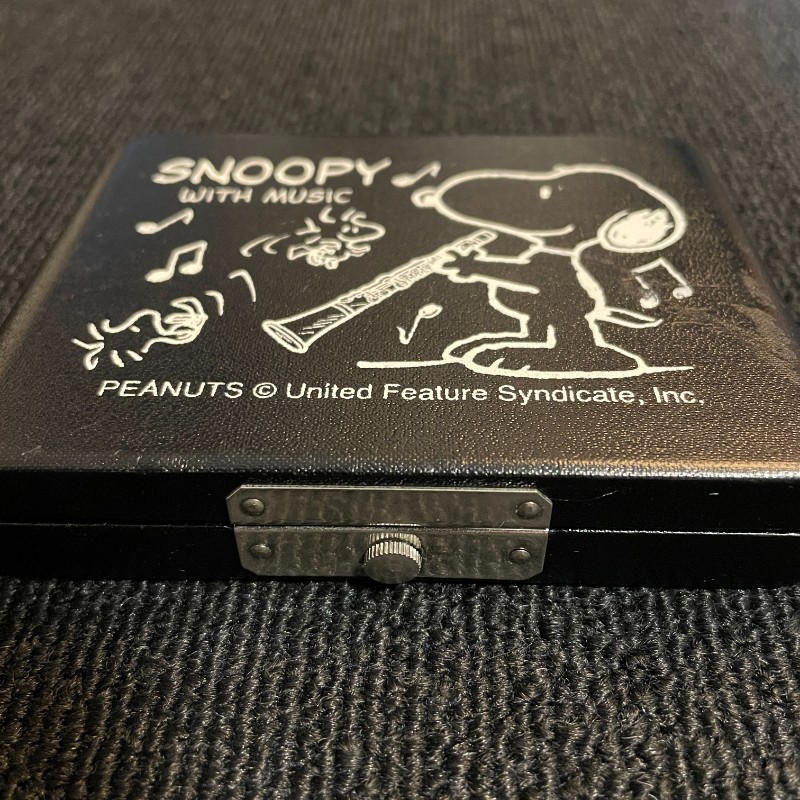 SNOOPY WITH MUSIC (スヌーピーウィズミュージック) / リードケース クラリネット 美品 clarinet