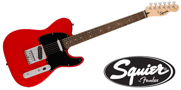 SQUIER (スクワイヤ) / Sonic Telecaster Laurel-FB Black-PG アウトレット品