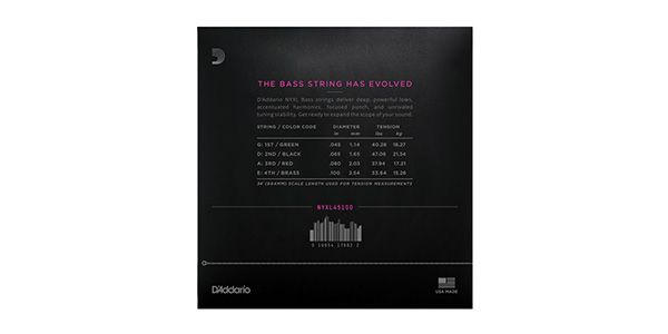 DADDARIO (ダダリオ) / NYXL45100 Long Scale Regular Light 45-100 アウトレット品
