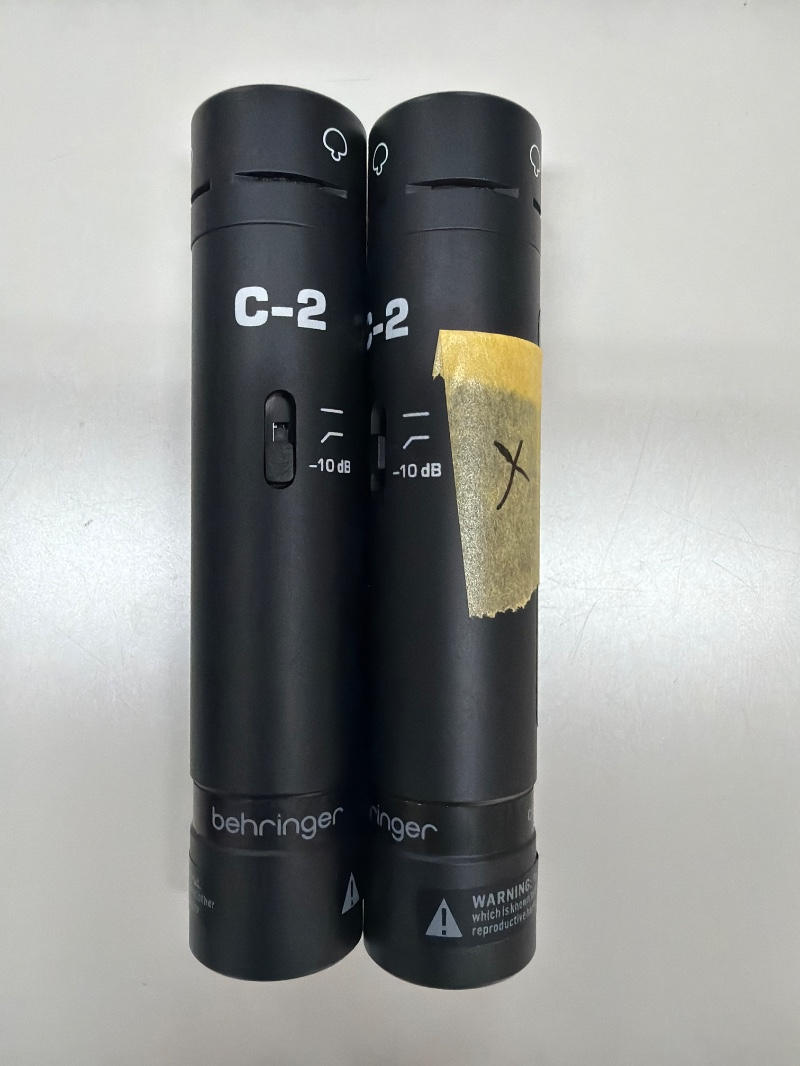 BEHRINGER (ベリンガー) / C-2 DARK EDITION コンデンサーマイク D1476