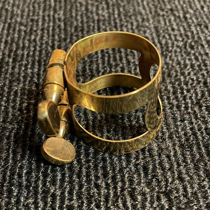 Henri SELMER Paris (セルマー・パリ) / アルトサックス リガチャー スモールイン ゴールドラッカー 旧タイプ ALTO SAX GL Small IN