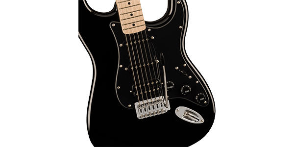 SQUIER (スクワイヤ) / Sonic Stratocaster HSS - Black アウトレット品