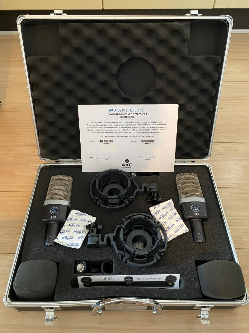 AKG(アーカーゲー) / C214 Matched Pair