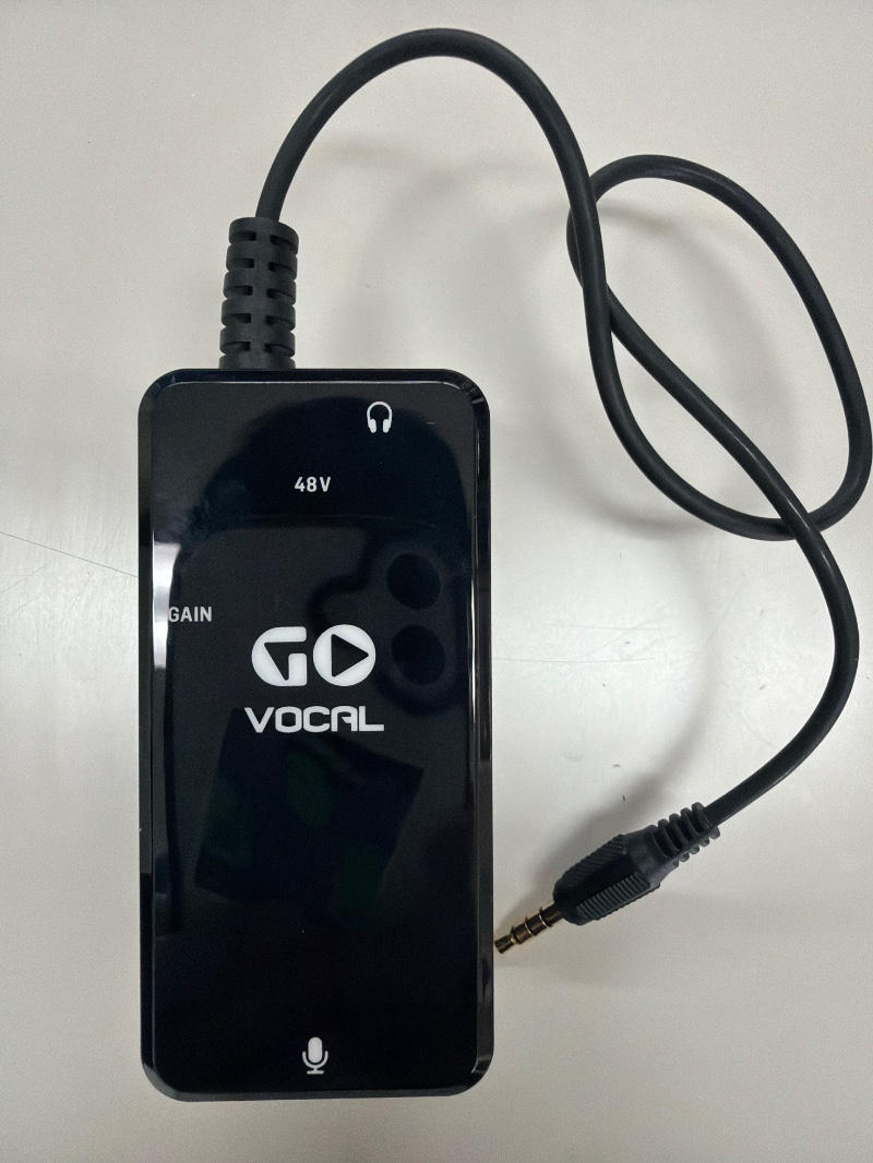 TC HELICON (ティーシーヘリコン) / GO VOCAL iOS用マイクプリアンプ D1482