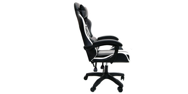 PLAYTECH (プレイテック) / PGC15WH ゲーミングチェア WHITE x BLACK アウトレット品