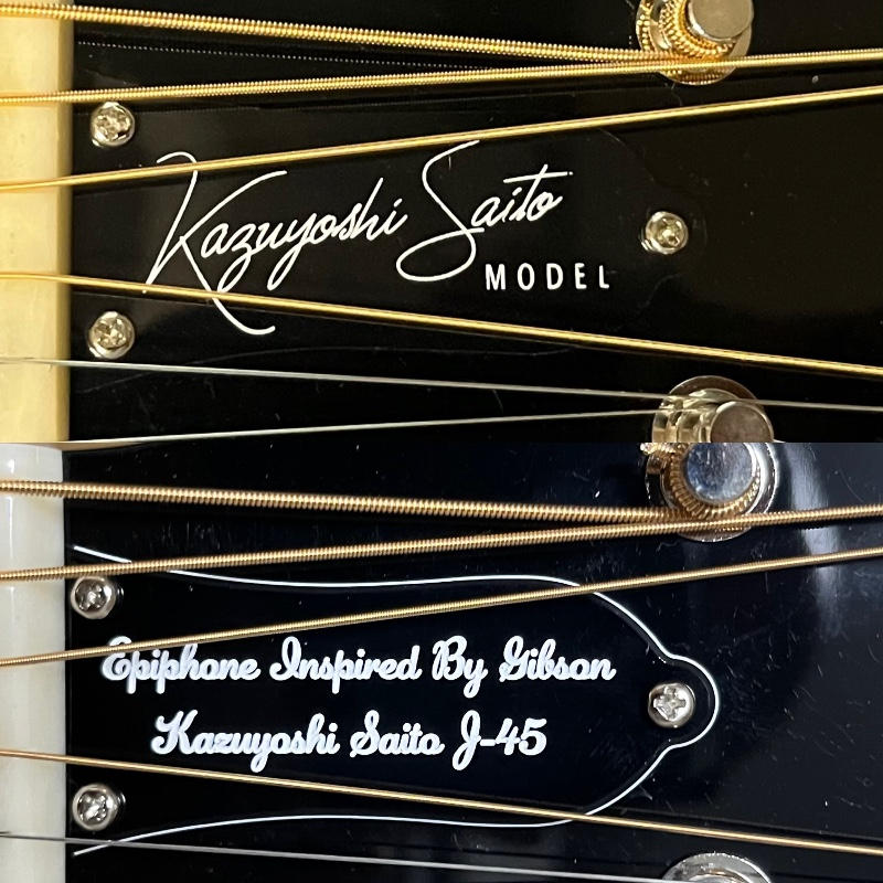 EPIPHONE (エピフォン) / Epiphone Inspired By Gibson Kazuyoshi Saito J-45 2026 adj改!