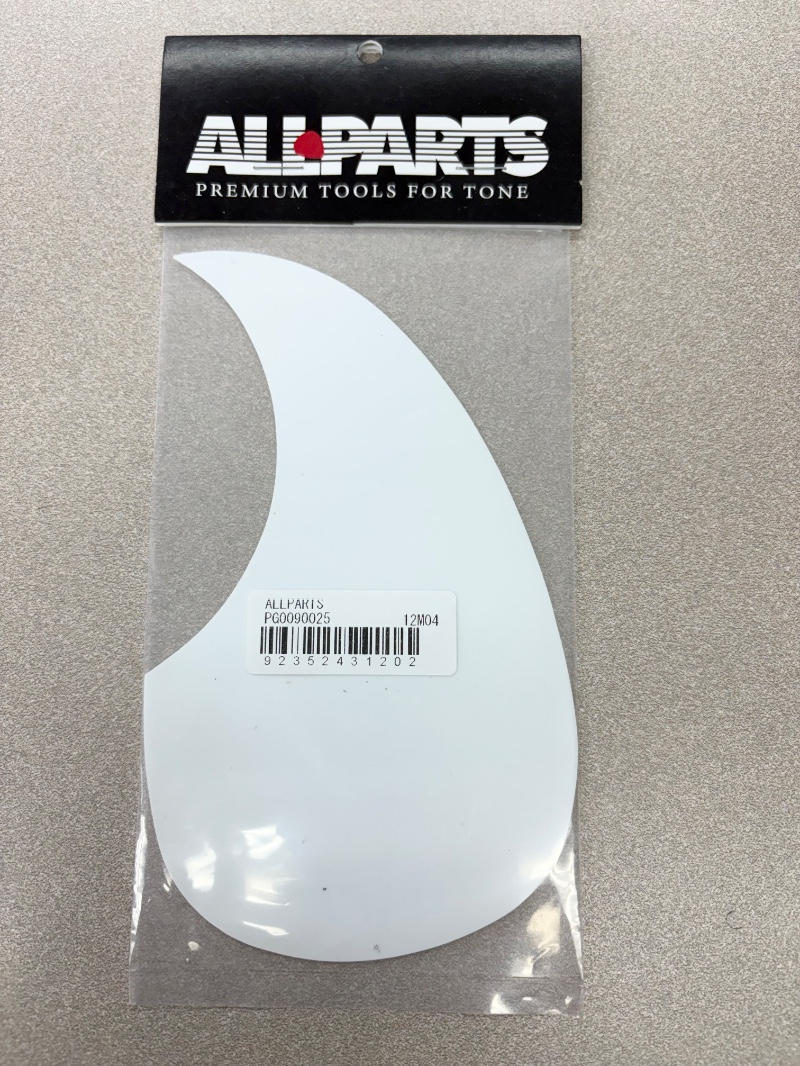 ALLPARTS (オールパーツ) / PG-0090-025 White Acoustic Pickguard ピックガード D1458