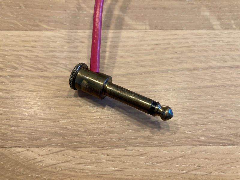 GEORGE L'S (ジョージエルス) / 155 Patch Cable RED 25cm