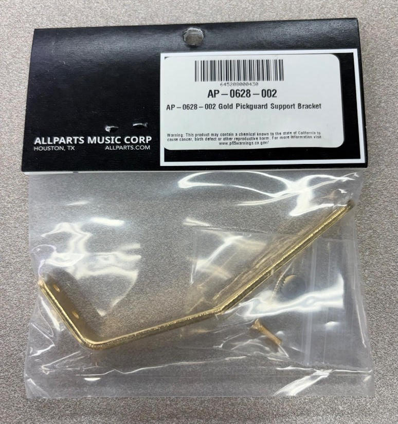 ALLPARTS (オールパーツ) / AP-0628-002 Gold Pickguard Support Bracket D1461