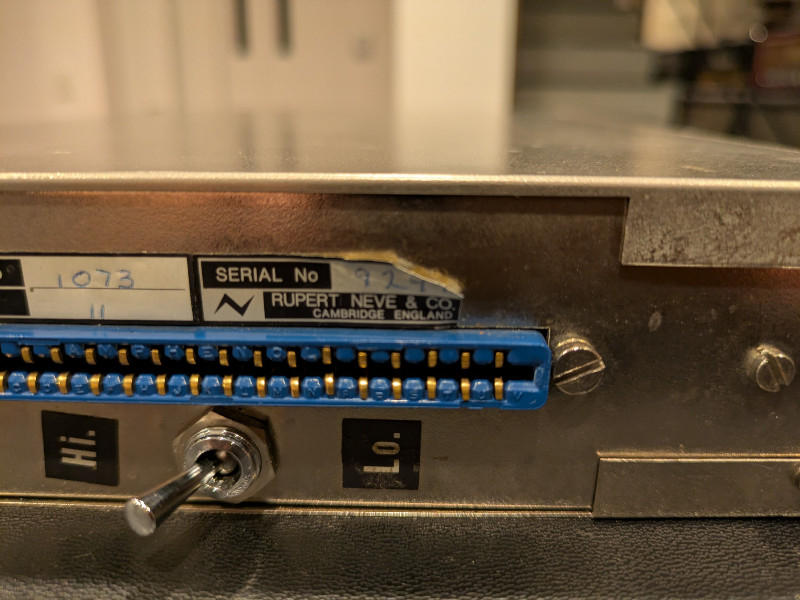 NEVE / 1073 Vintage マイクプリアンプ