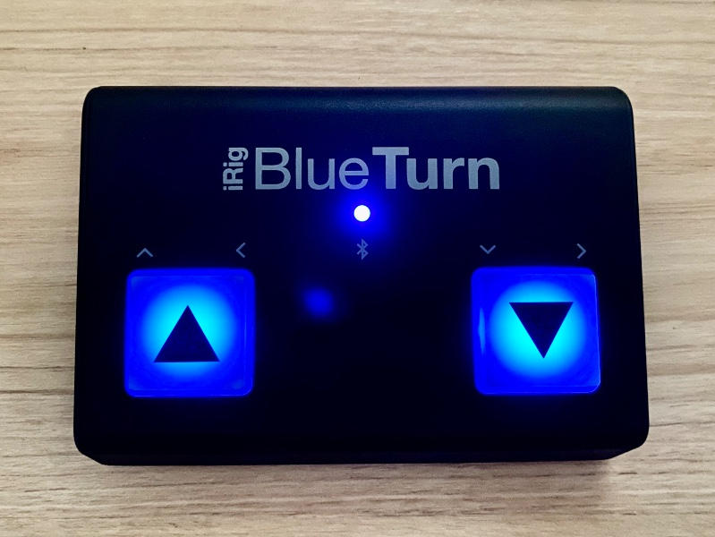 IK MULTIMEDIA(アイケーマルチメディア) / iRig BlueTurn Bluetooth フットペダル