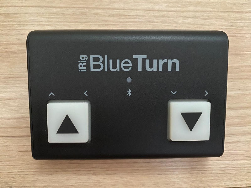 IK MULTIMEDIA(アイケーマルチメディア) / iRig BlueTurn Bluetooth フットペダル