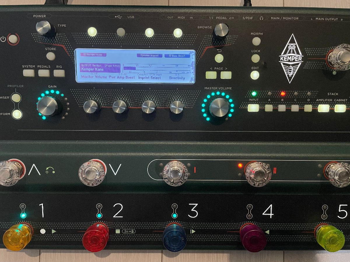 Kemper Profiling Amplifier (ケンパープロファイリングアンプリファイヤー) / KEMPER BAG PROFILER STAGE