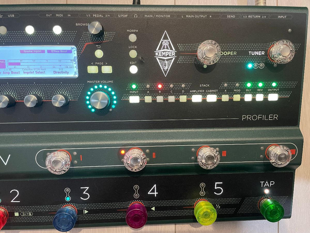 Kemper Profiling Amplifier (ケンパープロファイリングアンプリファイヤー) / KEMPER BAG PROFILER STAGE