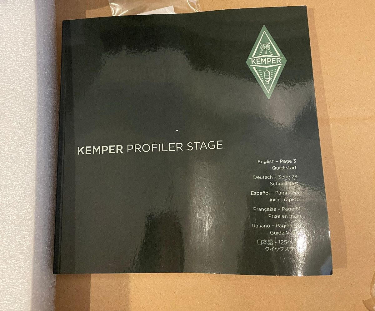 Kemper Profiling Amplifier (ケンパープロファイリングアンプリファイヤー) / KEMPER BAG PROFILER STAGE