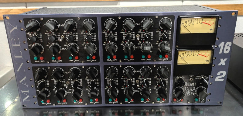 MANLEY (マンレイ) / 16x2 MIC MIXER