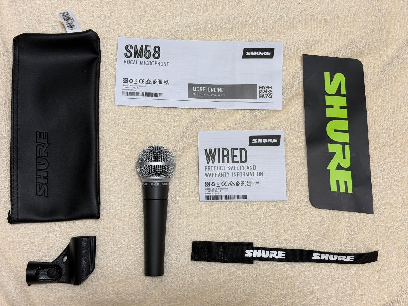 SHURE (シュア) / SM58-LCE ダイナミックマイク